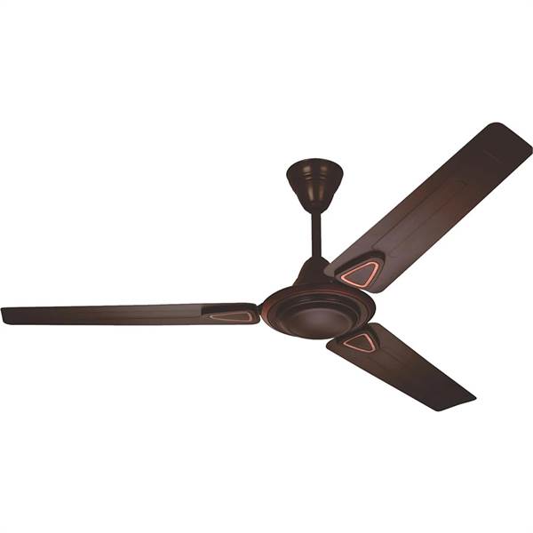 SYSKA-SSK-SFD1100 MAXAIR DECO 1200 mm Silent Operation 3 Blade Ceiling Fan (Brown, Pack of 1)